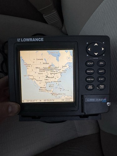 Lowrance lms 332c - lowrance, fishfinder